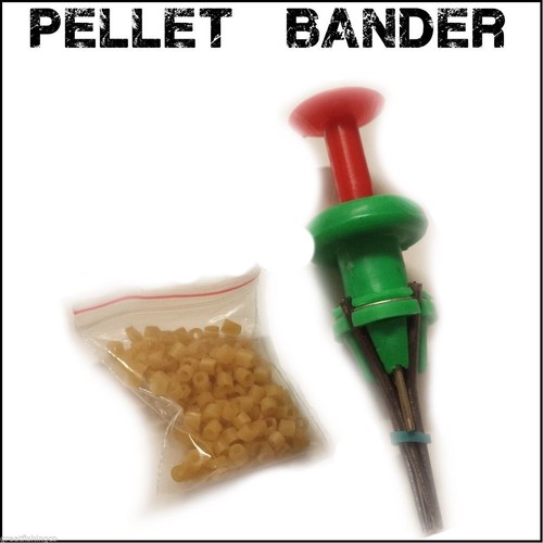 Pellet bait bander tool - bait,