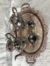 antique Five Piece Tea Service