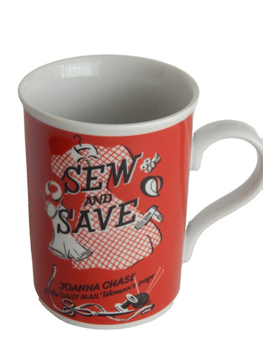 Sewing mug robert opie - robert, '