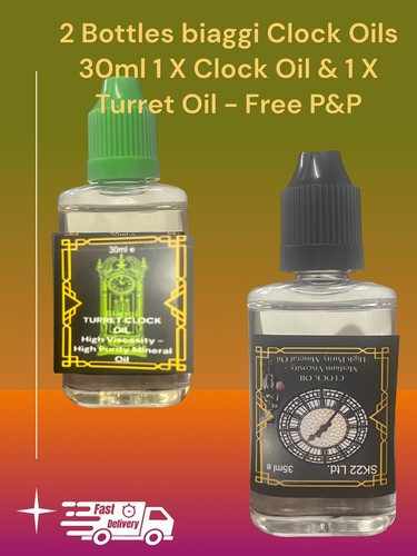 Bottles biaggi clock oils - biaggi,