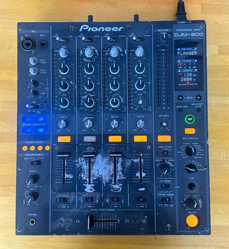 Pioneer djm 800 channel - pioneer, 4-channel