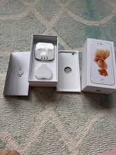 Apple iPhone 6s Rose Gold BOX with ALL accessories 