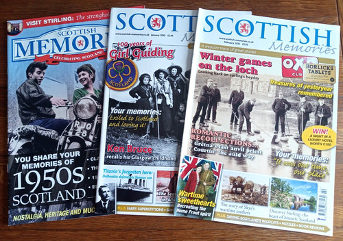 Scottish memories magazine - memories, x3