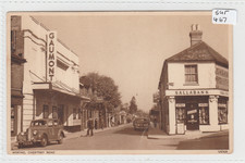 WOKING Surrey  Chertsey Road The Gaumont Cinema  / parked cars  RP