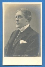 MR.GEORGE ALEXANDER.REAL PHOTOGRAPHIC BEAGLES POSTCARD