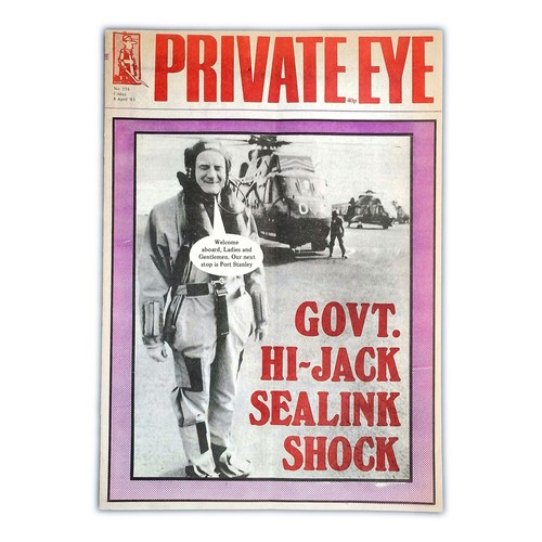 Private eye magazine 556 - magazine,