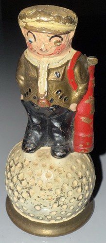 Vintage dunlop man painted - man,