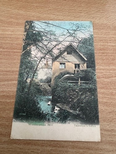 Postcard widdecombe mill - postcard,
