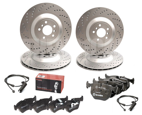 Drilled brake discs - drilled,
