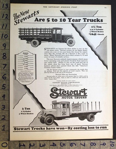 1928 stewart motor - stewart, truck