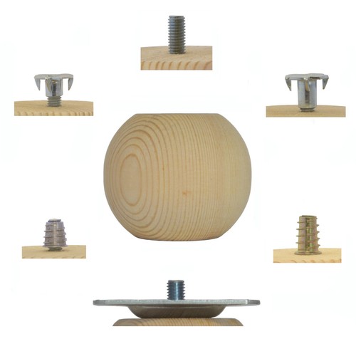 Wooden pine furniture - wooden, plain