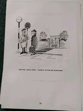 Sk70 Ephemera 1970s Cartoon Lollipop Man 