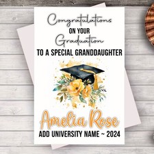 Graduation Card, University