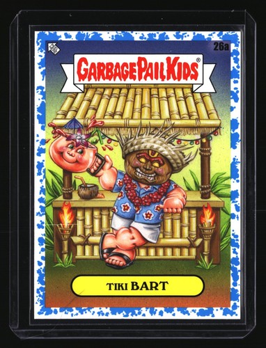 Garbage pail kids tiki - pail, bart