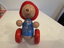 Orange Toys Wooden Push Along Paddington for Toddlers 1-3 NEW