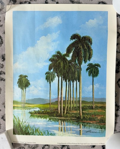 Cuba las palmas - palmas”, print