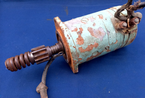Land rover starter motor - land,