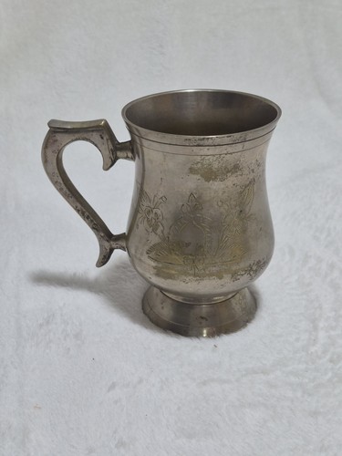 Vintage silver tankard style - vintage,
