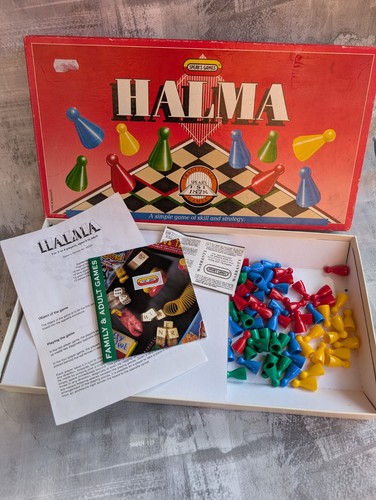 Vintage retro halma - retro,