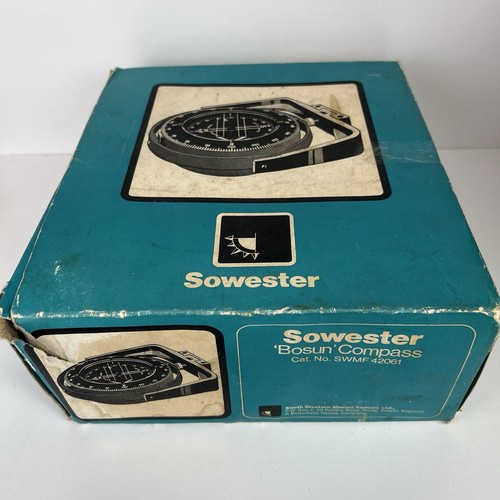 Vintage sowester bosun compass - bosun,