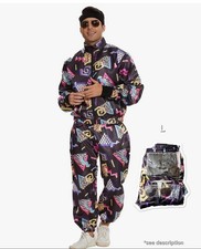 80s 90s Fancy Dress Shell Suit
