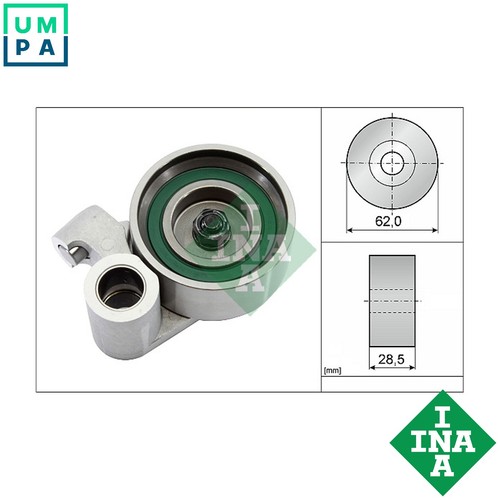 Tensioner pulley timing - pulley, belt