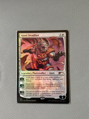 Foil ajani steadfast mtg - foil, nm