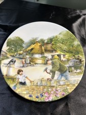 ‘The Dry-Stone Waller Plate By Susan Neale - Old Country Crafts Collection 