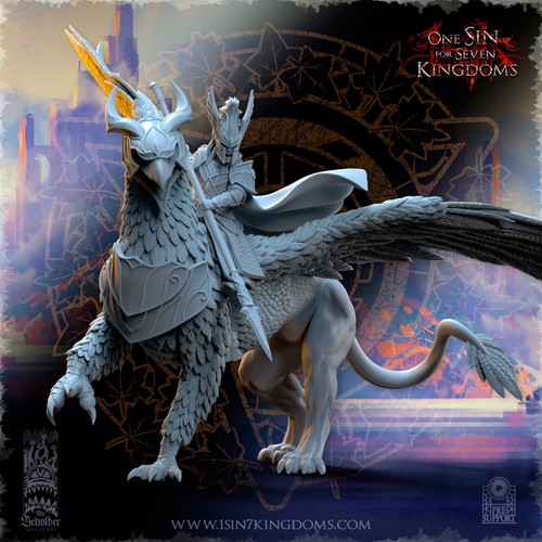 Silvermoor elf war gryphon - silvermoor, on