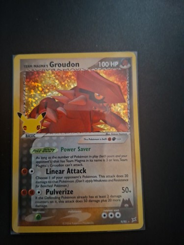 Pokémon tcg team magma - tcg, magma's