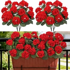 4Pcs Artificial Geranium
