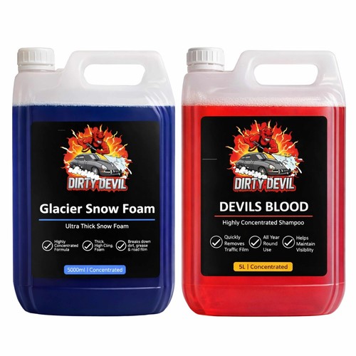 Dirty devil glacier snow - dirty,