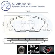 Fits Toyota Prius 2008- Lexus