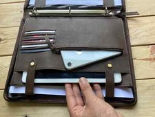 Handmade Leather Portfolio