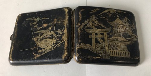 Japanese enamel komai gold - enamel,