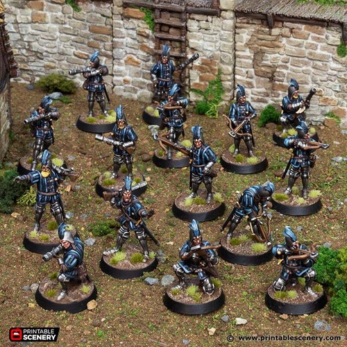 Handgunners crossbowmen - &,