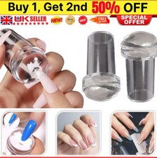 Nail Art Stamper Silicone Jelly Stamping Tool French Manicure Patterns Transfer