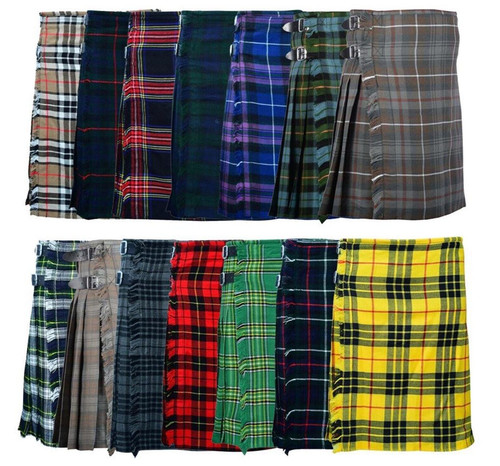 Men scottish kilts 13oz - men's,