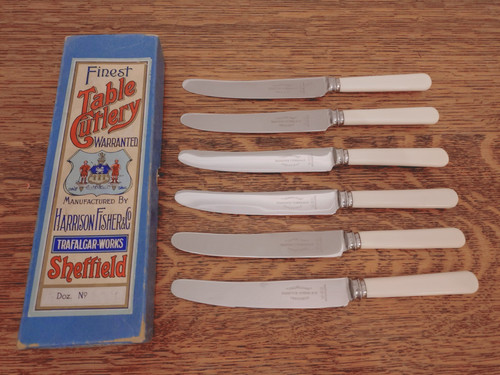 Superb vintage set faux bone - vintage,