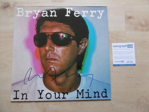 Bryan ferry original autograph - bryan,