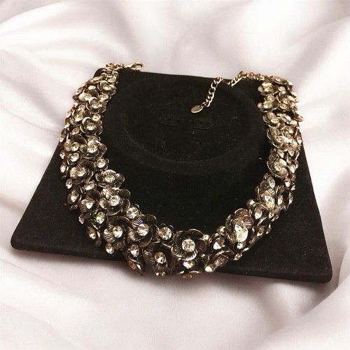 Brand new silver metal crystal - new,