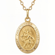 9ct Gold St Christopher
