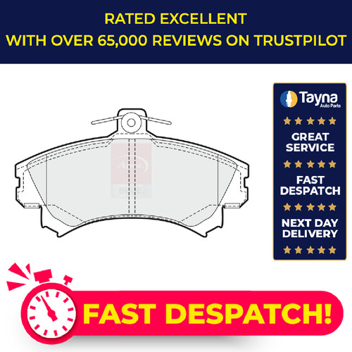 Brake pads set fits mitsubishi - pads,