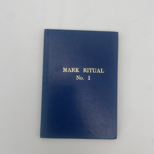 Masonic mark ritual - masonic, grand