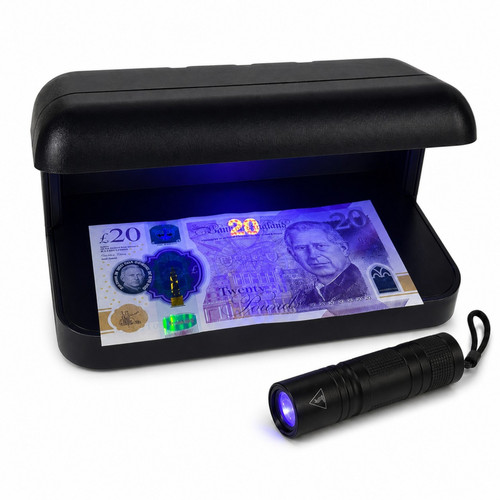 Money detector torch - uv,