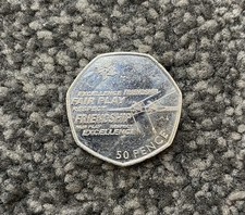 2011 London Olympic Rowing 50p Coin Circulated Collectible - Free Postage