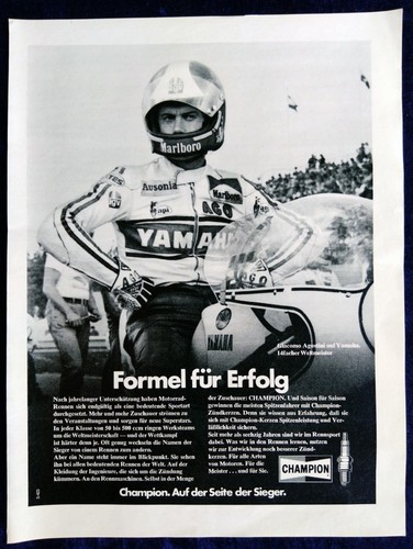 Champion spark plugs - spark, with
