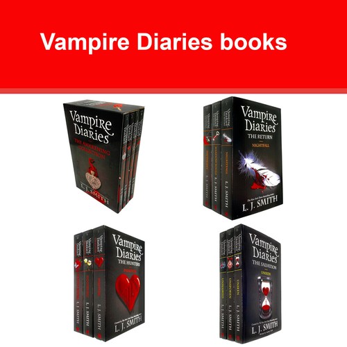 Vampire diaries book - series, by