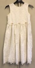 Debenhams girls Ivory dress