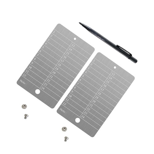 Steel bitcoin wallet - 2x,